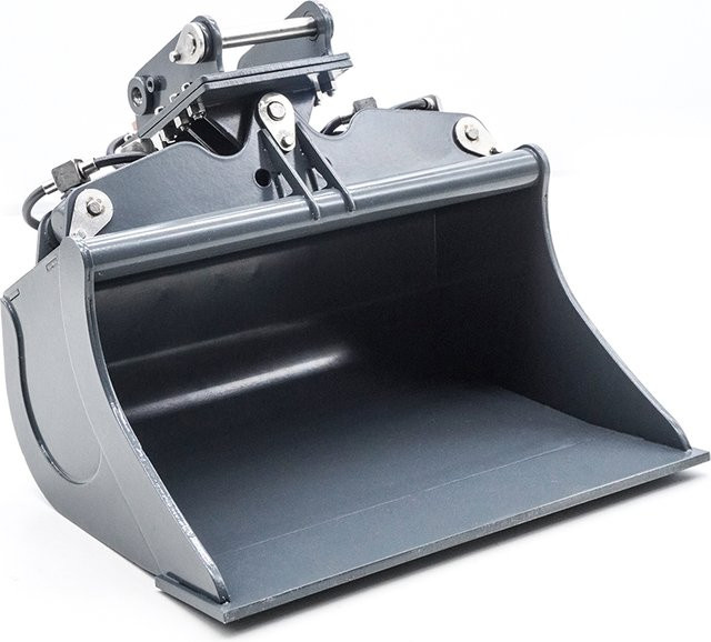 CUT HOBBY Baggermodell Upgrade-Teile, 1:14, Vollmetall, Breiter Schaufelkopf - Bild 1