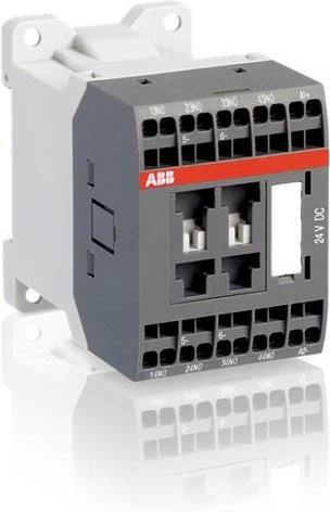 ABB NSL40ES-81 Hilfsschütz mit 4 Schließern in Grau - Bild 1