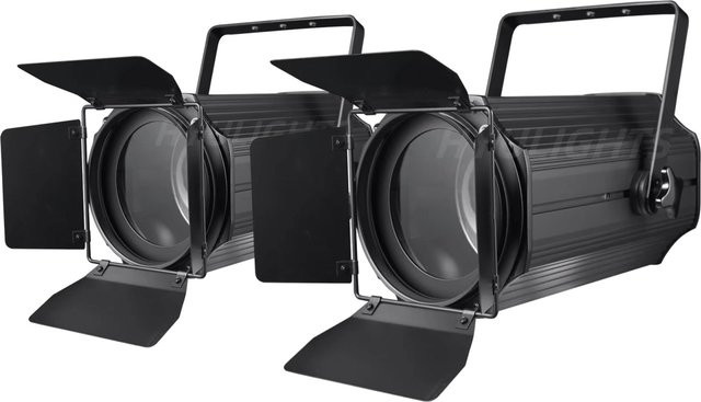 2 Stück HYULIGHTS LED Zoom Par-Scheinwerfer 250W COB RGBW 4in1 Dimmbares Bühnen-DJ-Stroboskoplicht in Schwarz - Bild 1