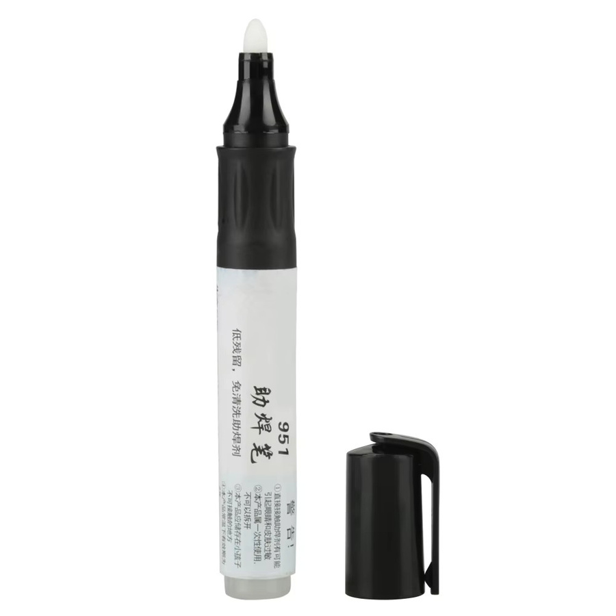 Aramox Löten Kolophonium Flussmittel Stift mit niedrigem Feststoffanteil für Solarzellen, Weiß, 13 cm - Bild 2