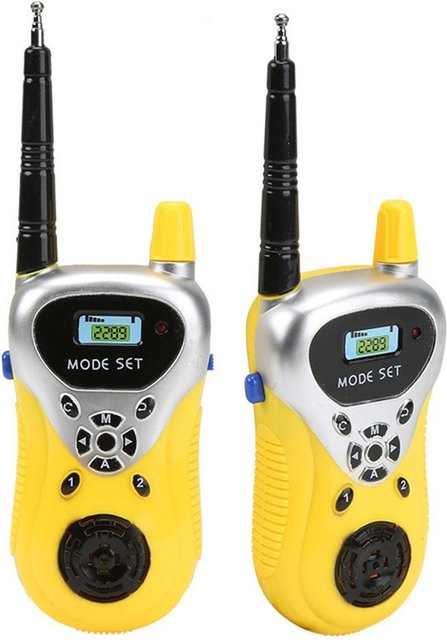 APWIKOGER Handheld Mini Walkie Talkie, 2-teiliges Set, ab 6 Jahren - Bild 1