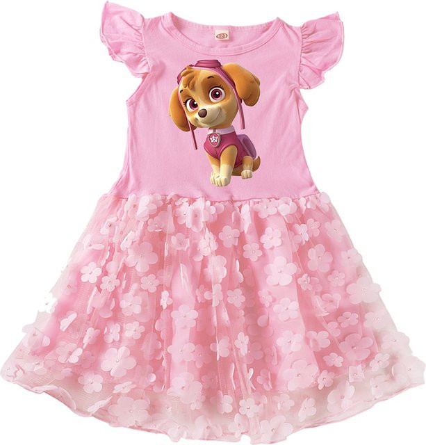 Paw Patrol Skye Prinzessinnenkleid, Cosplay-Kostüm, Mädchen - Bild 1