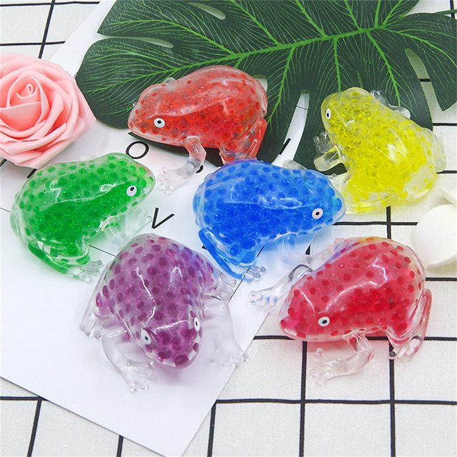BC Pet Supplies Frosch Stressball Squishy, 1-teiliges Set - Bild 1