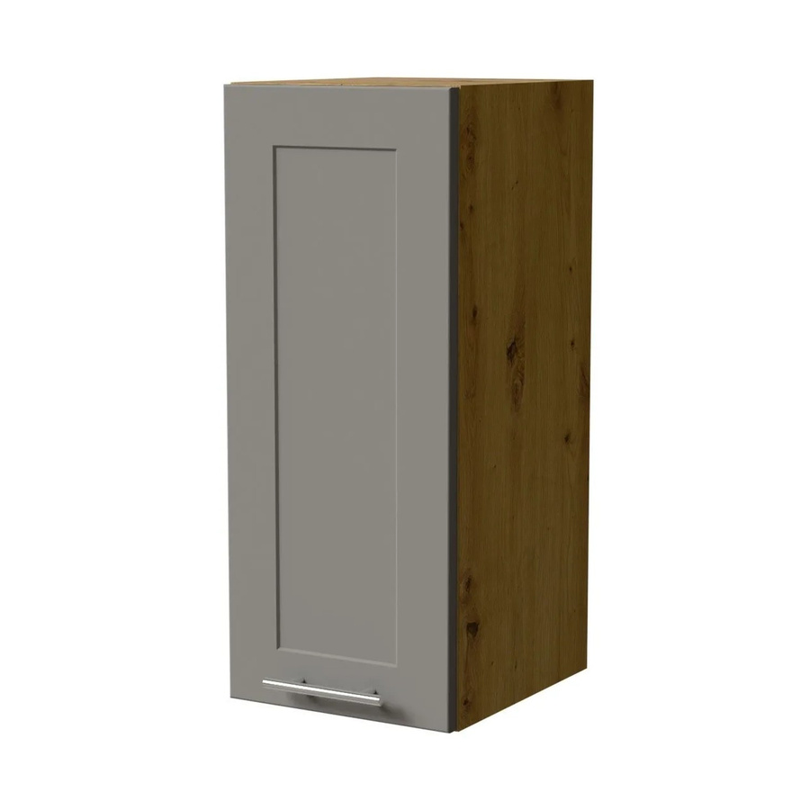 Feldmann-Wohnen Hängeschrank Oslo W2 Eiche Artisan / Dust Grey Matt mit Soft-Close-Türen, B/T/H: 30 x 32,5 x 72 cm - Bild 2