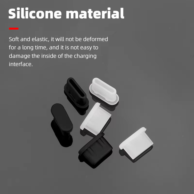 DJI Silikon Staubstecker Typ-C Abdeckung für Mini 3 Pro Körper und RC-N1/DJI RC Fernbedienung in Transparent - Bild 4
