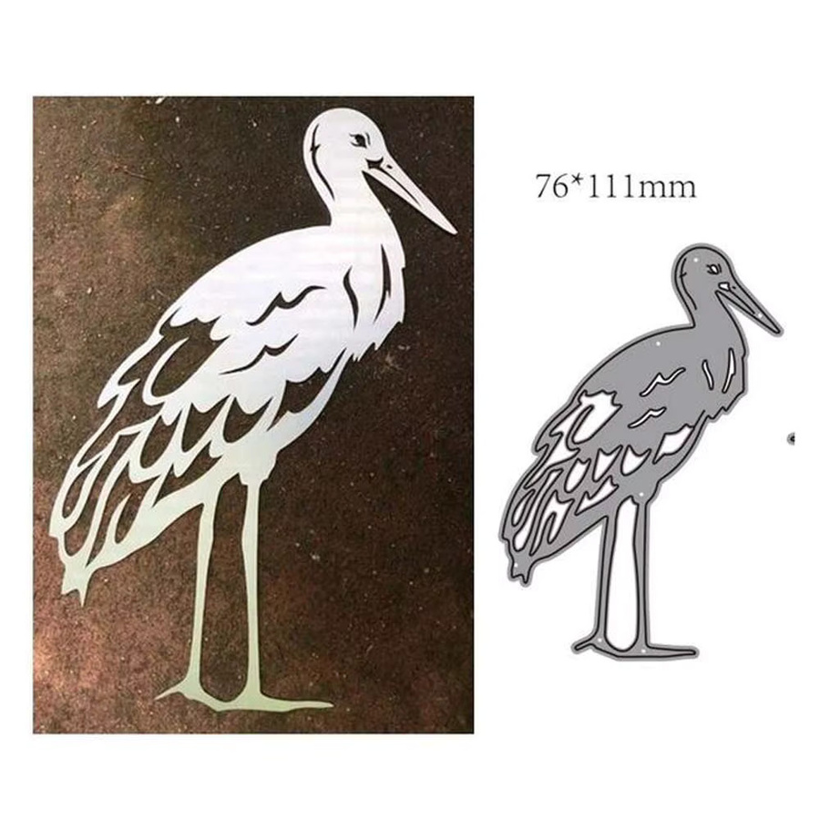 Metall-Schneideform Taube für DIY Scrapbooking, Papierkarten und Bastelarbeiten zur Prägung - Bild 4