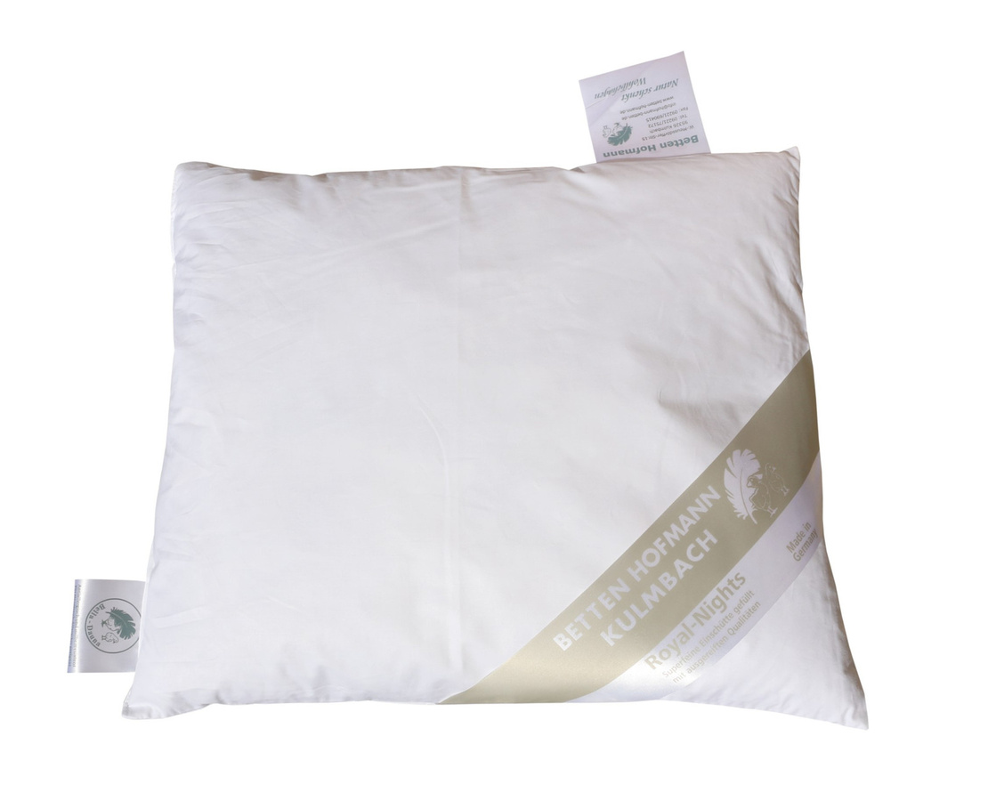 Betten Hofmann Babykissen Kuschelkissen in Weiß, B/H: 35 x 40 cm, Medium, mit 50% Daunen - Bild 1