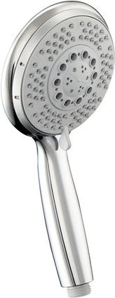 WELLWATER Handbrause Amako in Chrom, Silber, 5 Strahlarten, rund, Durchmesser: 12,0 cm, Höhe: 25,0 cm, Breite: 8,0 cm - Bild 1