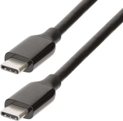 StarTech.com Aktives USB-C Kabel Schwarz, USB 3.2 Gen 2 10Gbps, 60W Power Delivery, 8K 60Hz, DP 1.4 Alt Mode, Länge: 3,0 m - Bild 1