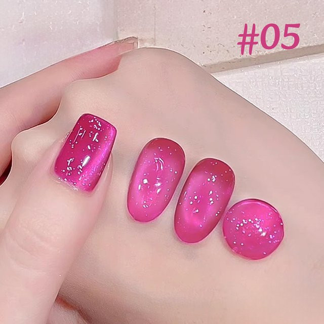 MISS SHAKA Katzenauge Gel-Nagellack, schimmernd, 12 ml - Bild 1
