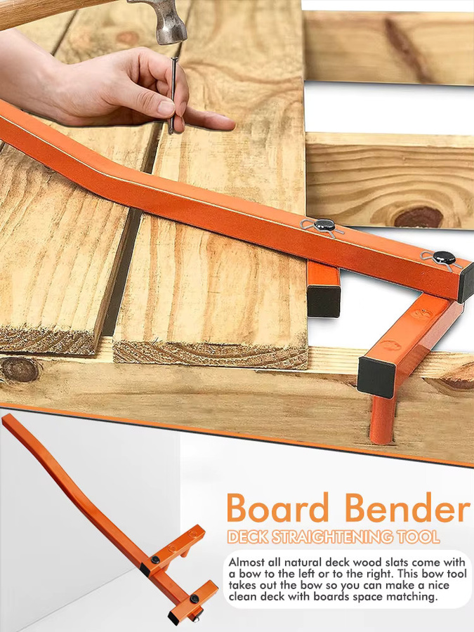 QDS Verstellbares Stahl Deck Bender Werkzeug zum Biegen und Richten von Deckenplatten - Bild 3