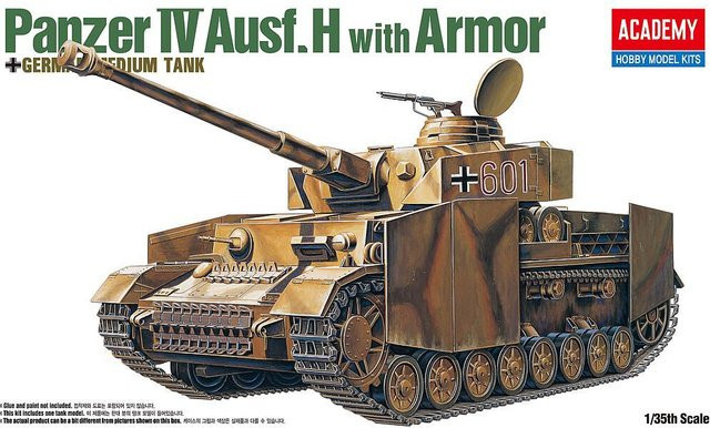 Academy Panzer IV mit Schürzen, Fahrzeug - Bild 1