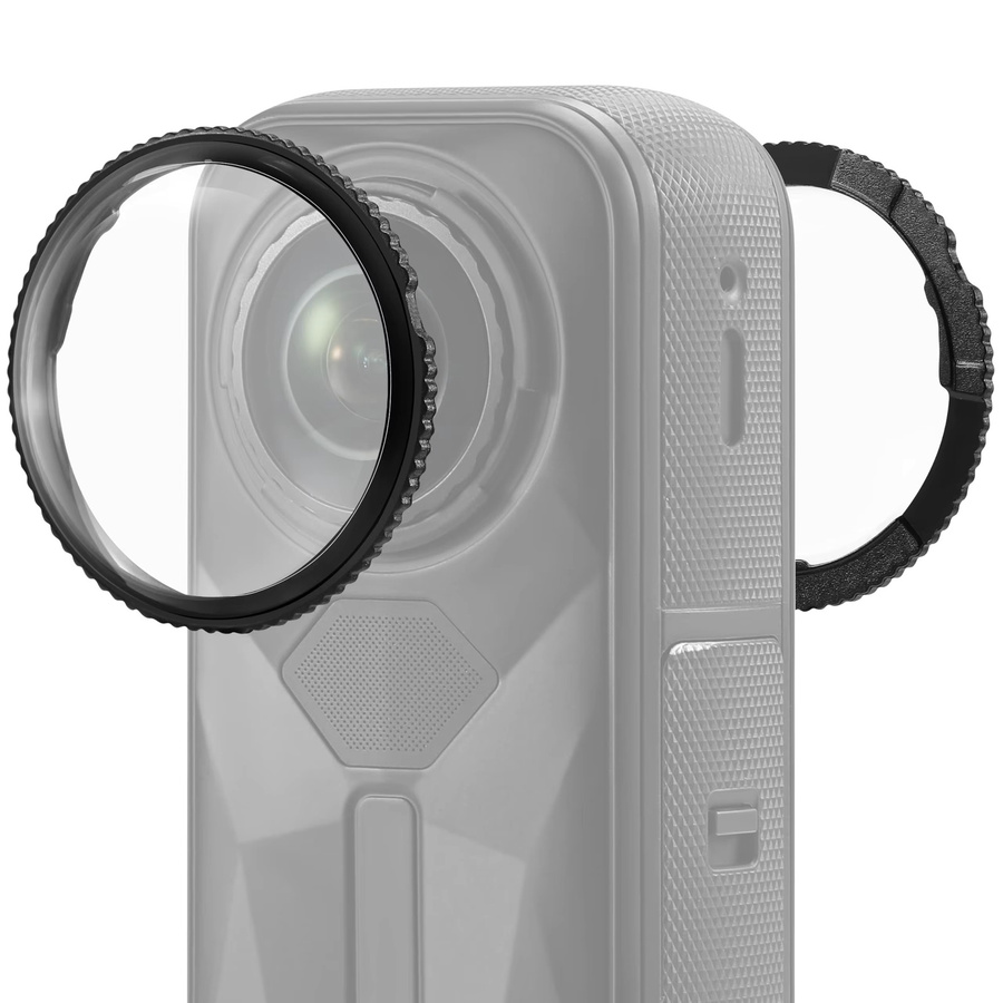 Insta360 X5 Objektivschutz aus gehärtetem Glas mit Antireflexbeschichtung in Transparent, weitwinkelkompatibles Zubehör für deine Actioncam - Bild 7