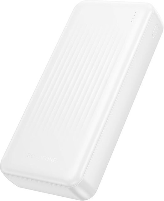 Borofone BJ80A Externer Akku mit 20000mAh, 22.5W, QC + PD, Weiß - Bild 1