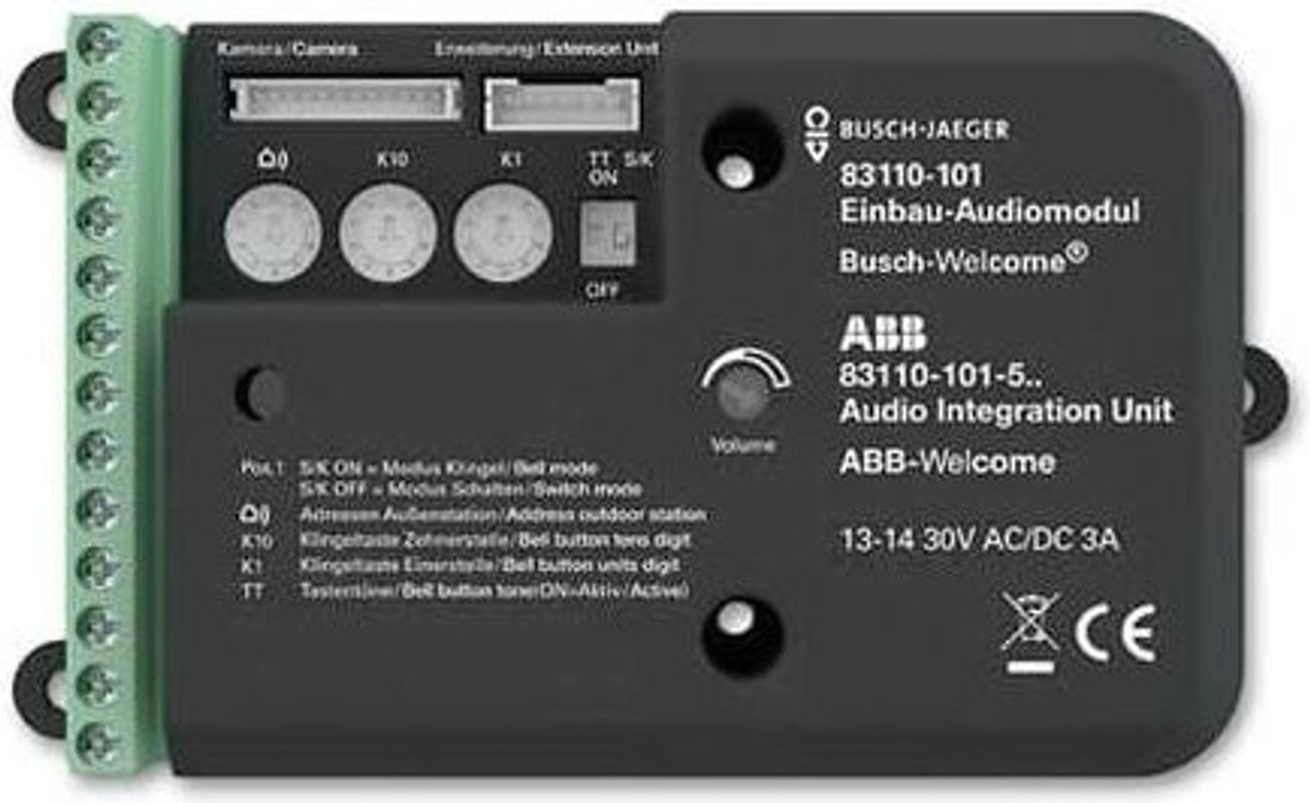 Busch-Jaeger Einbau-Audiomodul 83110-101 für Türsprechanlagen - Bild 3