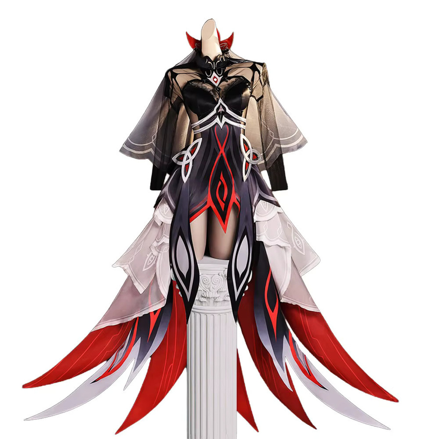 WakuWaku-N Ronova Ruler of Death Damenkleid, Genshin Impact, Fantasy - Bild 3