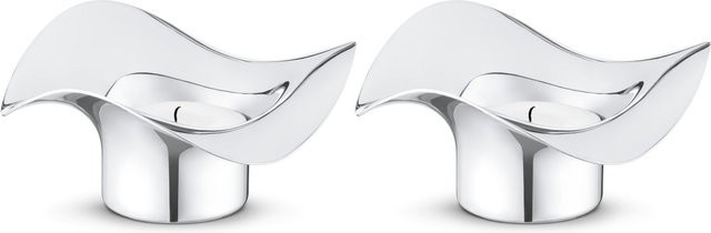 Georg Jensen Cobra Teelichthalter in Silber - Bild 1