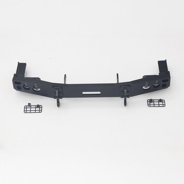 LESU JDM-172 Frontstoßstange aus Aluminiumlegierung, Zubehör, Schwarz, Metall - Bild 1