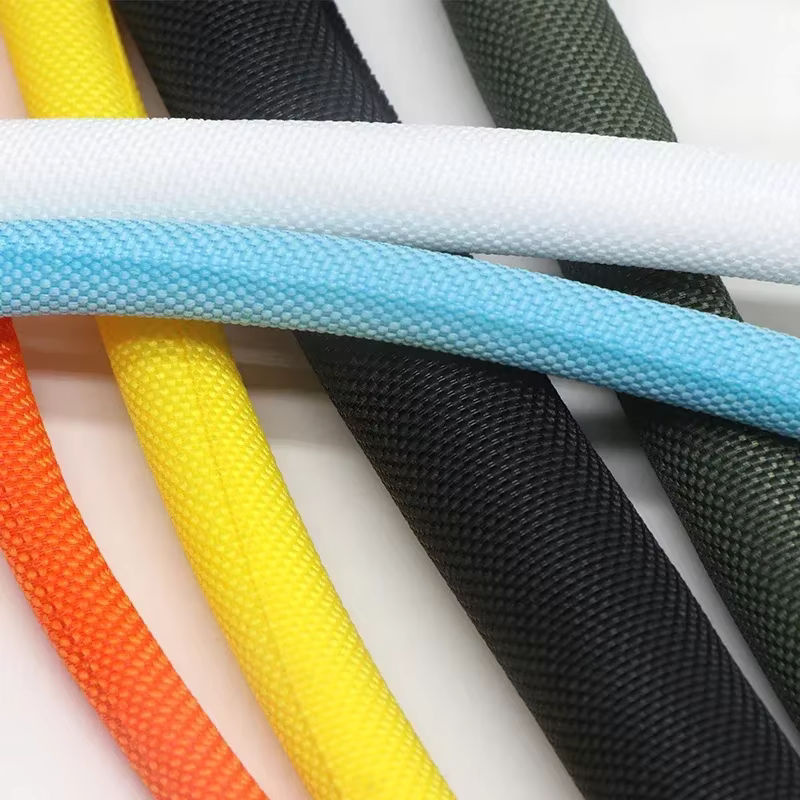 Selbstschließende und erweiterbare PET-Kabelschutzhülle in Orange und Multicolour als isolierter Kabel-Organizer für 1m, 2m oder 5m Länge - Bild 4