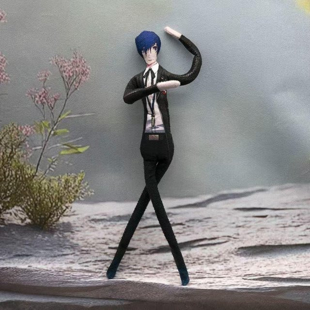 Yiran toy Persona 5 Royal Joker Kasumi Yoshizawa Stoffpuppe, Plüschtier, 28cm - Bild 1
