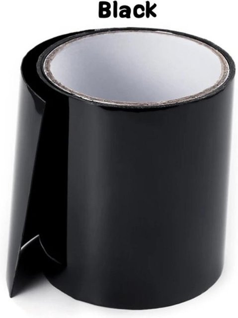 Wasserdichtes Reparatur-Klebeband von Chocolate Home in Schwarz zur Leckage-Dichtung für Rohre und Schläuche, Breite: 10 cm, Länge: 300 cm - Bild 1