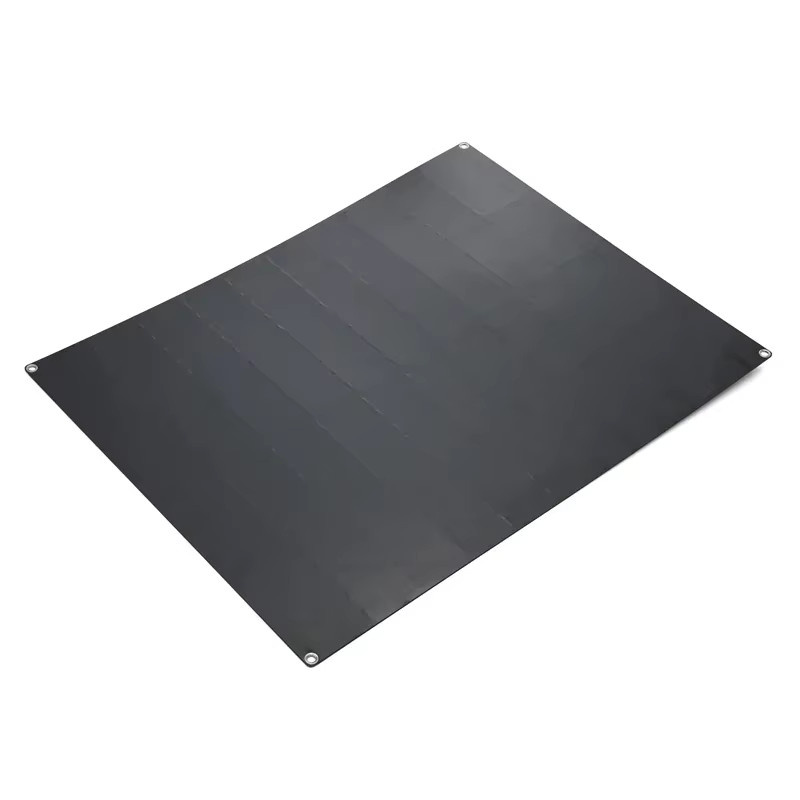 Luxuglow Flexibles Solarpanel mit monokristallinen Solarzellen in Schwarz für Camping, Yacht, Wohnmobil und Boot - Bild 6