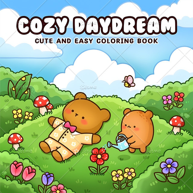 COZY DAYDREAM, Malbuch - Bild 1