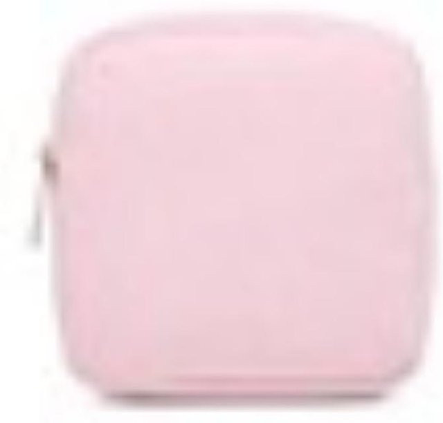 Love Home Garden Servietten-Tragetasche für Damenbinden, Slipeinlagen und Tampons in Rosa - Bild 1