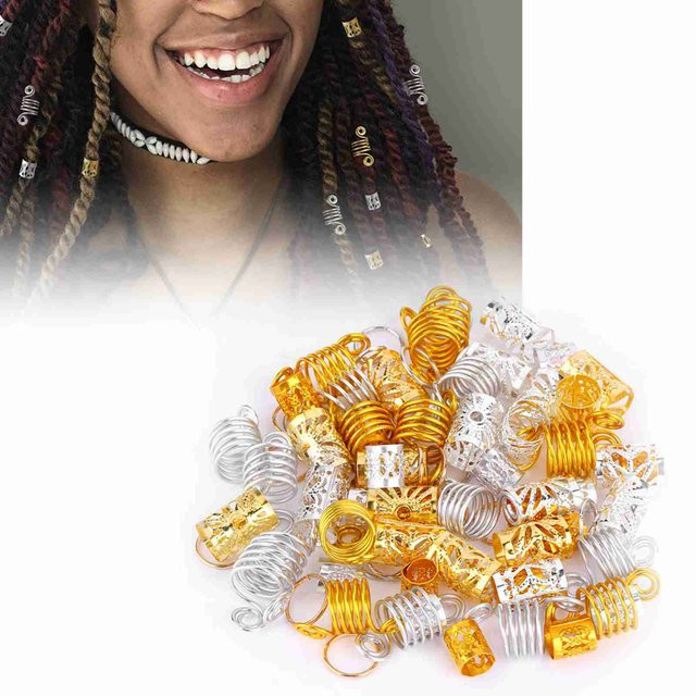 TMISHION Dreadlock-Haarspangen, 90 Stück, Haargeflecht-Clips - Bild 1