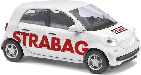 Busch Smart Forfour 14, PKW Modell, 1:87 (Spur H0) - Bild 1