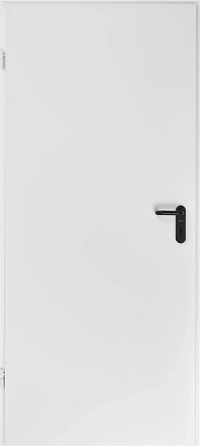 Hörmann ZK Türelement inkl. Drückergarnitur in Weiß, B: 100 cm, H: 212,5 cm, DIN Links - Bild 1