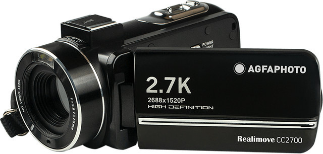 Realimove CC2700 Camcorder in Schwarz inklusive zweitem Akku - Bild 1