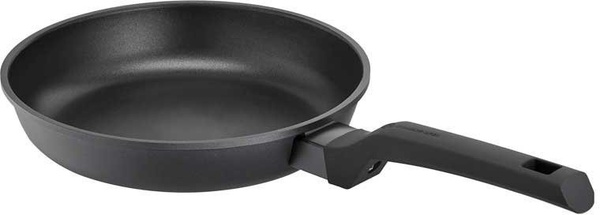 Schulte-Ufer Charisma Bratpfanne aus Aluminiumguss mit Antihaft-Versiegelung und Brattemperatur-Indikator, Induktion, Durchmesser: 24 cm
