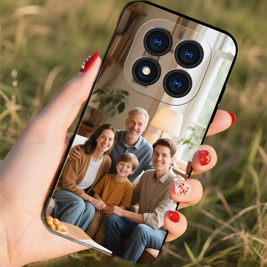 Individuelle DIY Handyhülle für Xiaomi Redmi Note Serie in Schwarz oder Transparent - Bild 3