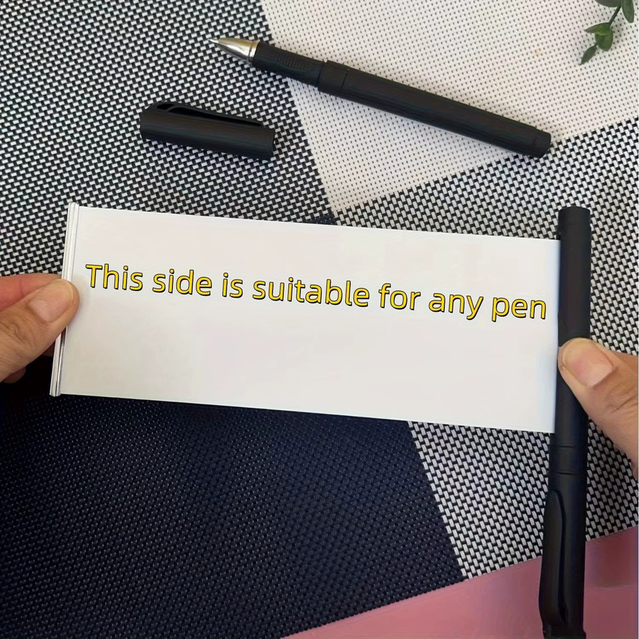 Einziehbarer unsichtbarer Stift in Schwarz für geheime Notizen und Prüfungen - Bild 2