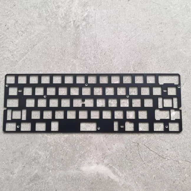 60HE Venom Magnetische Hall-Effekt-Tastaturplatte aus PEI-Messing-CF-PP für PCB-montierte Schrauben im Stabilisator - Bild 3