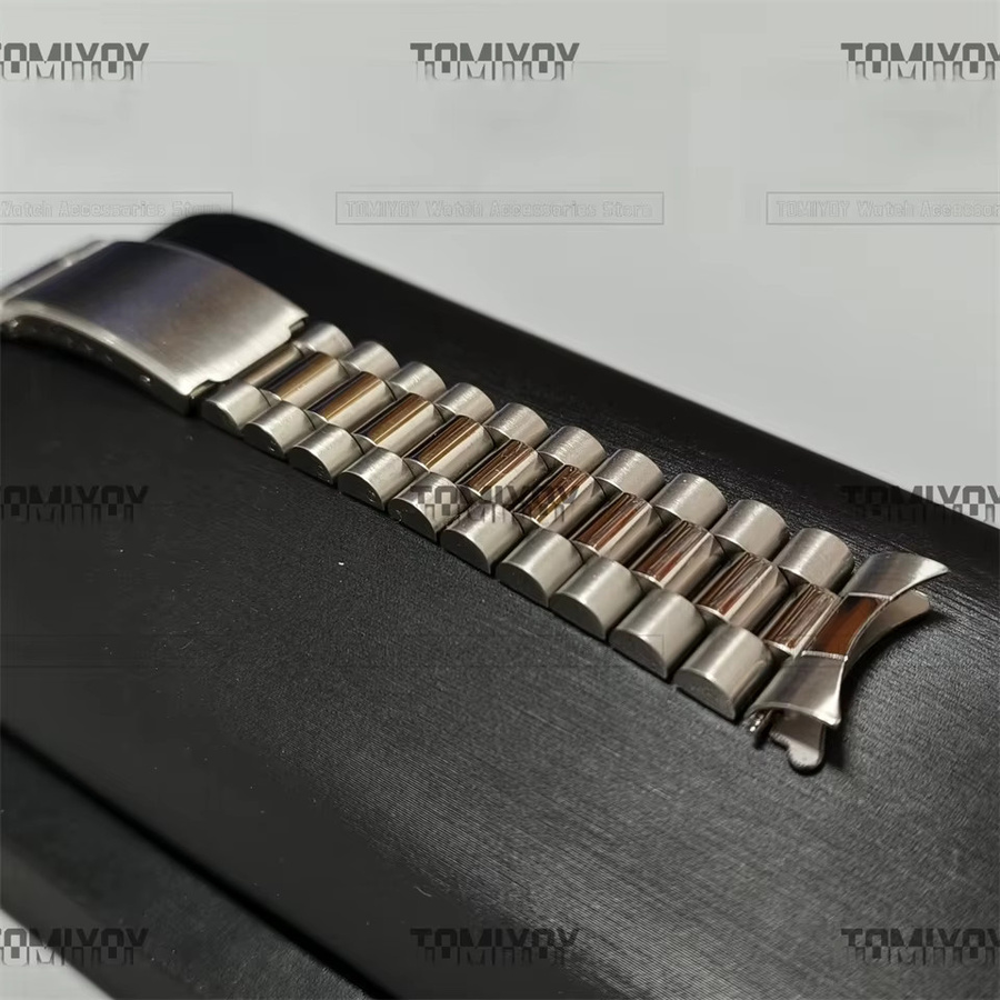 TOMIYOY Uhrenarmband Edelstahl, Silber, Unisex - Bild 2