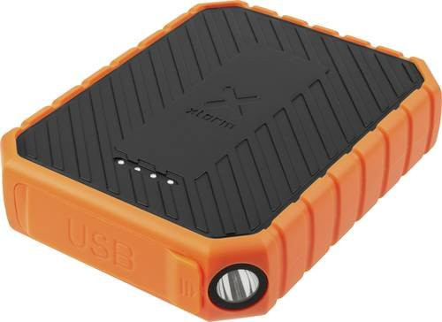 Xtorm by A-Solar Rugged Powerbank 10000 mAh mit 18W Quick Charge 3.0 und Power Delivery, USB-C und USB-A, Orange - Bild 1