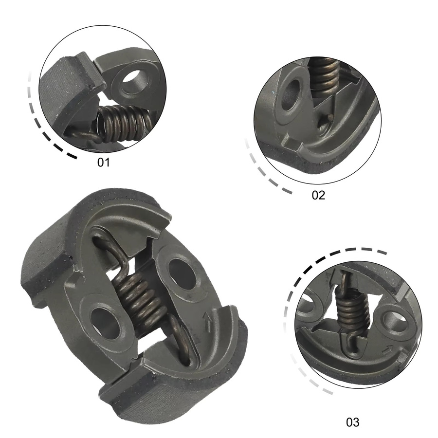 Honda Kupplung Assy für GX22 GX25 GX25N GX25NT GX25T HHT25S UMK422 UMK425 Trimmer in Grau - Bild 6