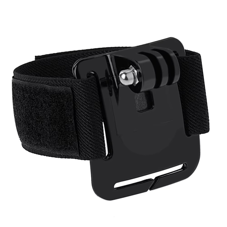 Einstellbarer Handgelenk Strap Mount Arm Halter in Schwarz für GoPro, DJI Osmo Action und andere Action Kameras - Bild 2