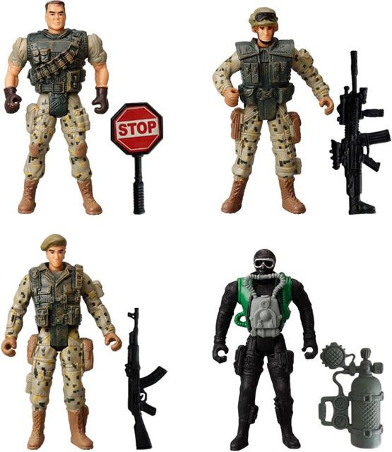 Yiran toy 1 Militär Actionfiguren Spielset 1:18 - Bild 1
