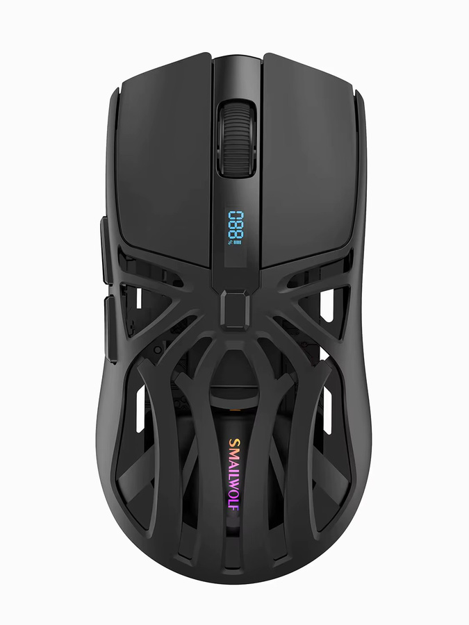 SMAILWOLF RS8 Hollow Gaming Maus mit Bluetooth und 2.4G Wireless, E-Sport Maus mit PAW3311 Sensor für PC und Notebook - Bild 5
