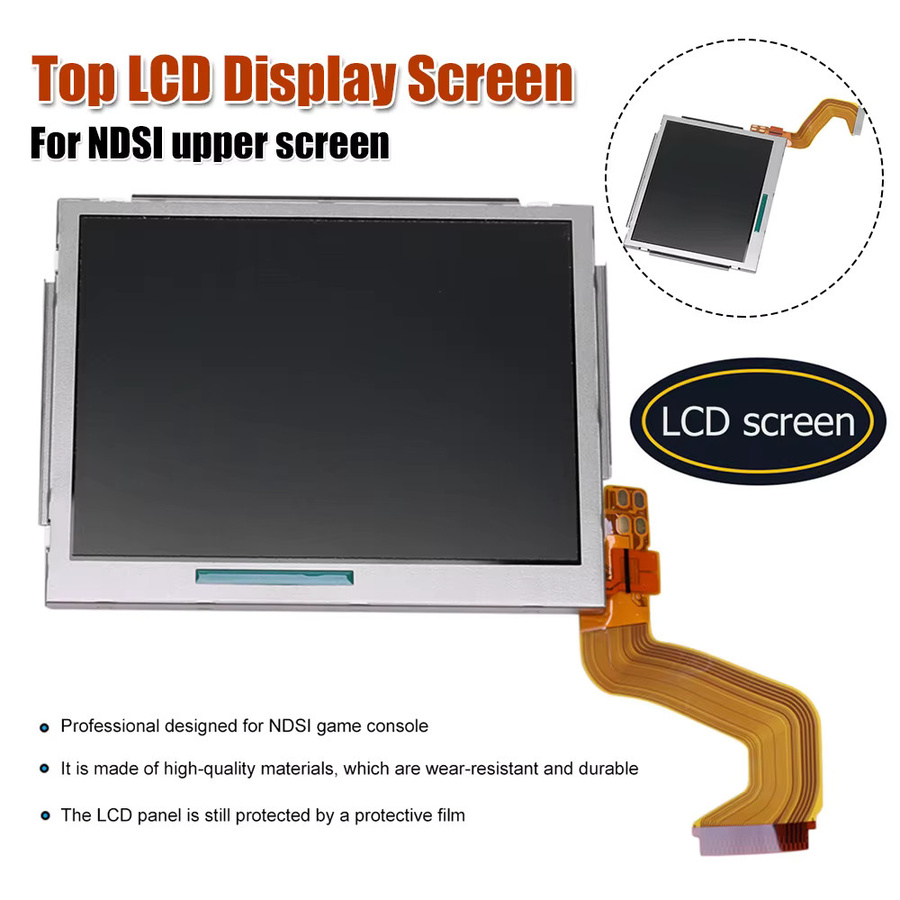 LAIMANEI Ersatz-LCD-Bildschirm für Nintendo DS NDSI in Schwarz - Bild 2