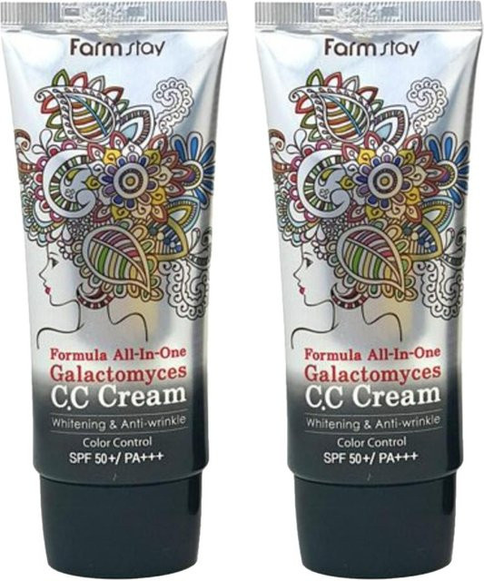 FARM STAY Formula All In One Galactomyces CC Cream, 50 g, Unisex - Bild 1