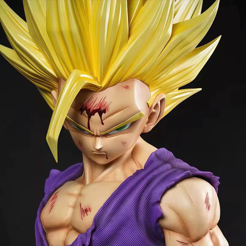 Bandai Dragon Ball Anime Figur Super Saiyajin Son Gohan Sammelstatue Multicolor - Bild 3