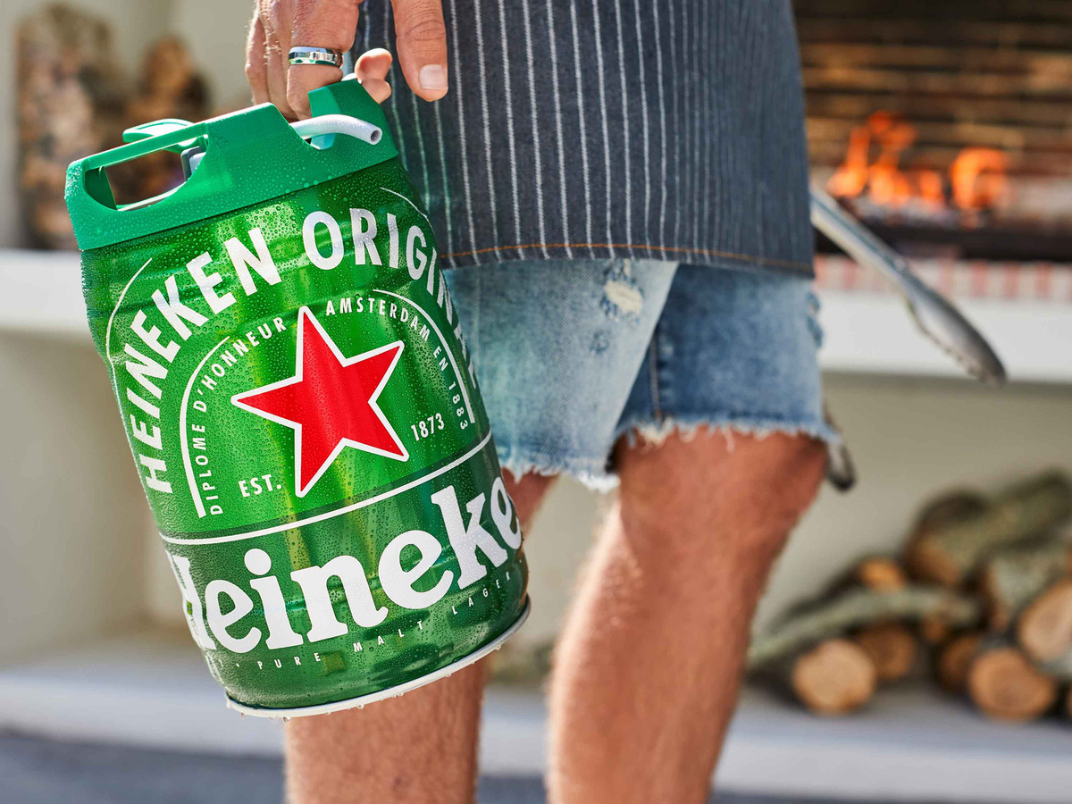 Heineken Bier Pilsener/Pils 5 l - Bild 2
