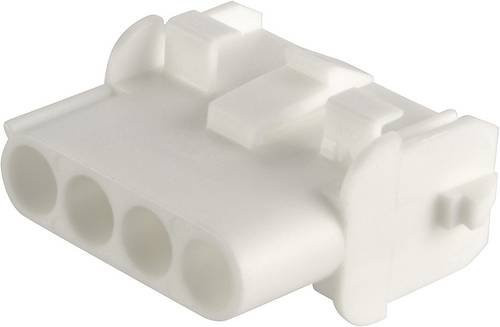 TE Connectivity Universal-MATE-N-LOK Buchsengehäuse-Kabel in Weiß, Polzahl 52, Rastermaß: 6,35 mm, Artikelnummer: 350778-1 - Bild 1