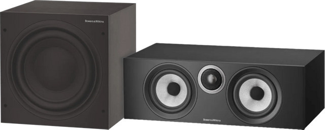 Bowers & Wilkins HTM6 S3 Lautsprecher Set mit ASW608 Subwoofer in Schwarz - Bild 1