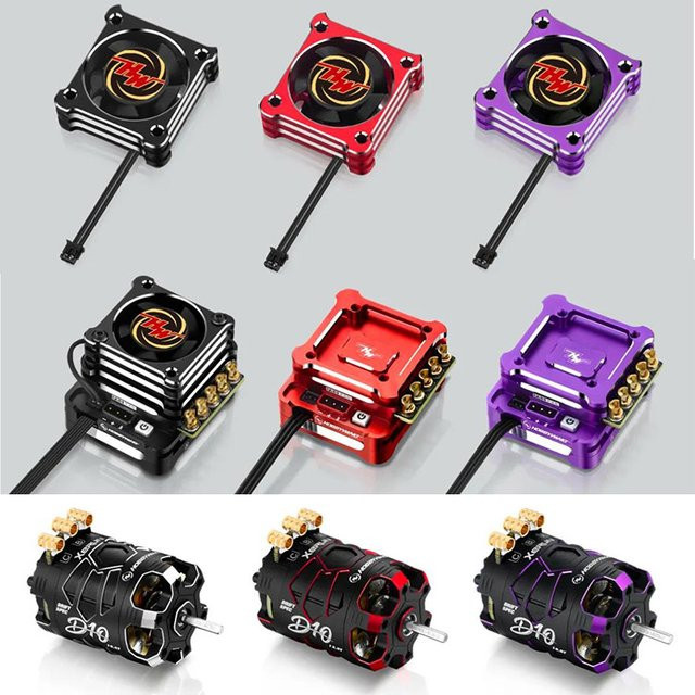 Hobbywing XD10 Pro ESC, bürstenloser induktiver Motor, Zubehör - Bild 1