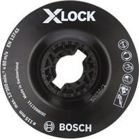 Bosch X-LOCK Stützteller weich Schwarz Durchmesser: 11,5 cm - Bild 1